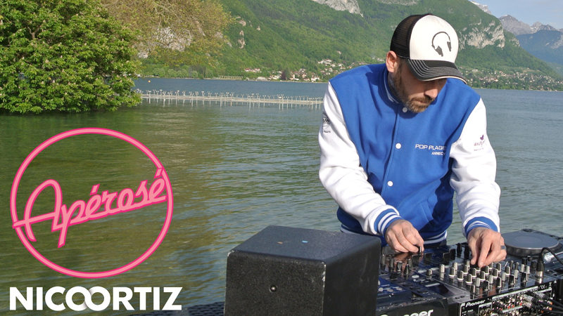 Nico Ortiz à l'Apérosé à Annecy