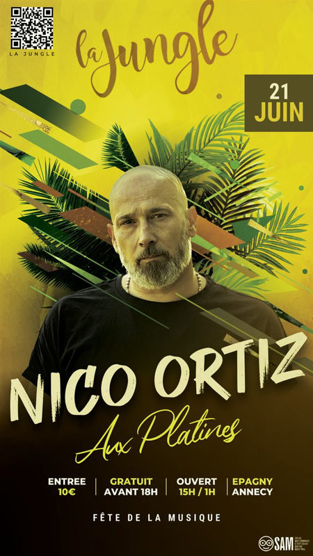 Nico Ortiz en soirée