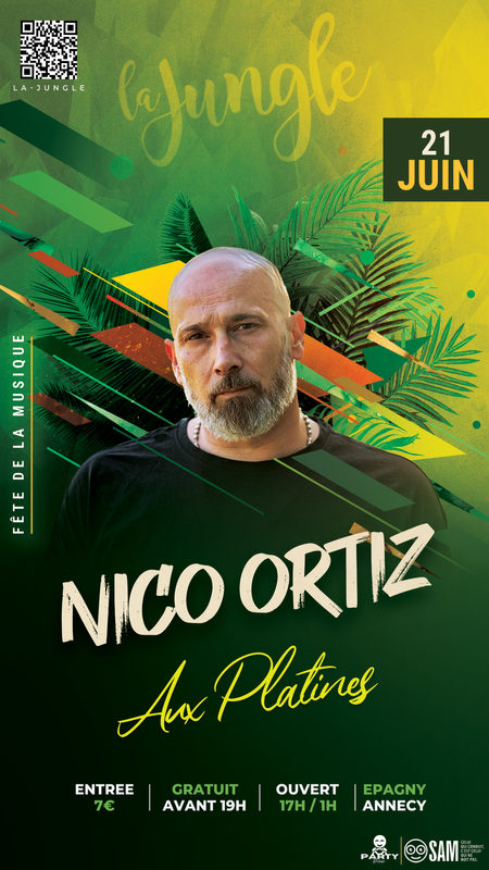 Nico Ortiz en soirée