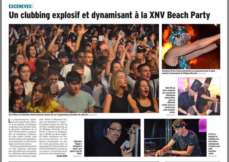 Le Dauphiné Libéré, juillet 2017 : XNV